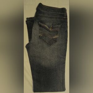 Decree Boot Cut Distressed Jeans Size 7